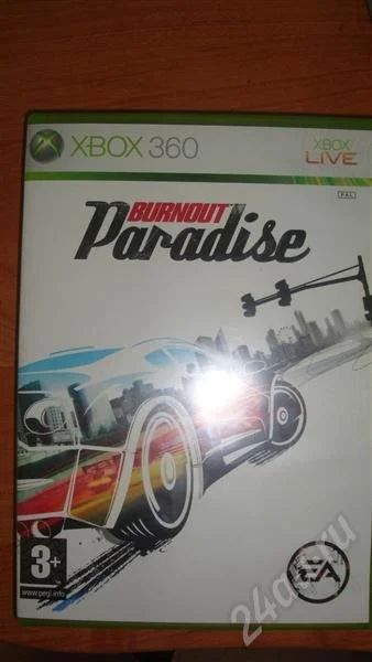 Лот: 297661. Фото: 1. Burnout Paradise (Xbox 360). Игры для консолей