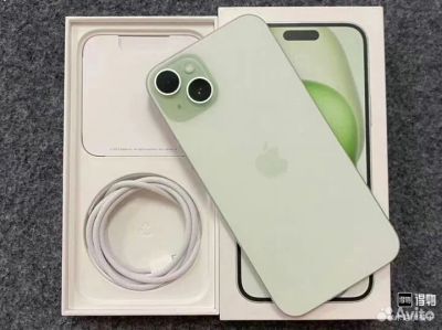 Лот: 21219033. Фото: 1. IPhone 15 256Gb Green. Смартфоны