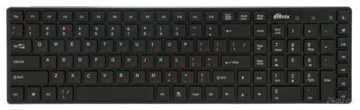 Лот: 2521884. Фото: 1. Ritmix RKB-106 Slim Black. Клавиатуры и мыши
