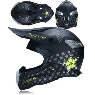 Лот: 13990189. Фото: 1. Кроссовый шлем FOX RC V3 RockStar... Аксессуары