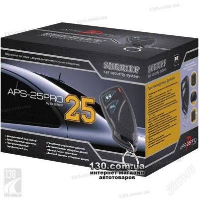 Лот: 819266. Фото: 1. Автосигнализация APS 25Pro-sheriff... Автомобильные сигнализации