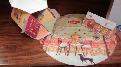 Лот: 6502135. Фото: 1. Коллекция фруктового чая Lipton... Чай, кофе, какао