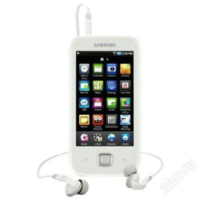 Лот: 1628319. Фото: 1. SAMSUNG GALAXY PLAYER 8GB На Андройде... Плееры