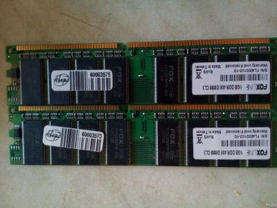 Лот: 12818625. Фото: 1. Память FoxLine DDR1 400Mhz CL3... Оперативная память