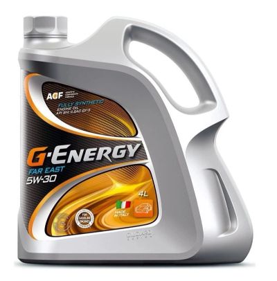 Лот: 16160464. Фото: 1. Масло G-Energy Far East 5/30 синтетика... Масла, жидкости