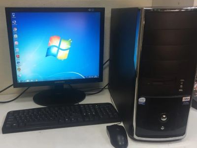 Лот: 12963848. Фото: 1. Компьютер Intel Q6600 4x2.4Ghz... Компьютеры в сборе