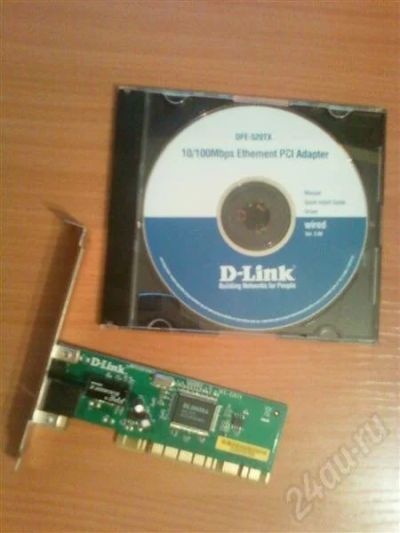 Лот: 612057. Фото: 1. D-Link DFE-520TX. Сетевые карты
