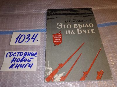 Лот: 16436729. Фото: 1. Это было на Буге, В.В. Платонов... Художественная