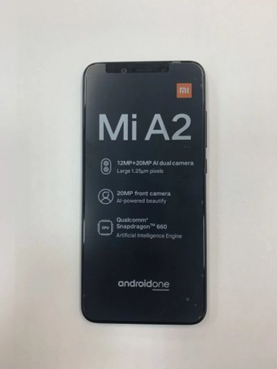Лот: 14463378. Фото: 1. Xiaomi Mi A2 64Gb Black (ВИТРИНА... Смартфоны