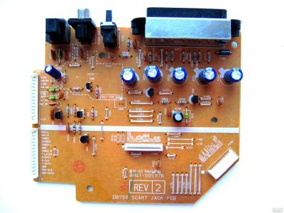 Лот: 12952459. Фото: 1. AH41-00597B DB750 SCART JACK PCB. Запчасти для телевизоров, видеотехники, аудиотехники