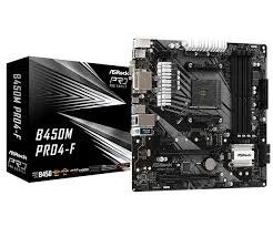 Лот: 15319289. Фото: 1. Материнская плата ASRock B450M... Материнские платы