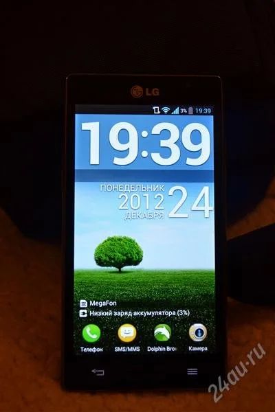 Лот: 2378414. Фото: 1. lg optimus l9 2ядра 1гб озу android... Смартфоны