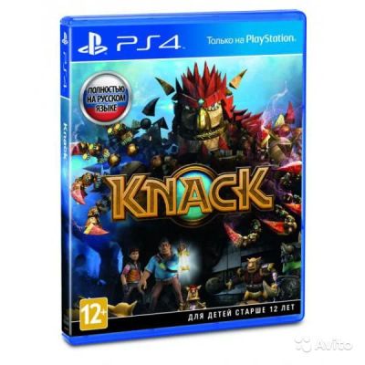 Лот: 5374490. Фото: 1. Knack PS4. Игры для консолей