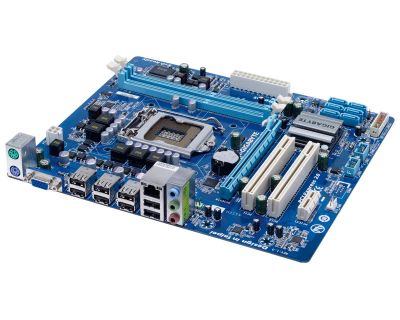 Лот: 16554493. Фото: 1. Материнская плата Gigabyte GA-H55M-S2. Материнские платы