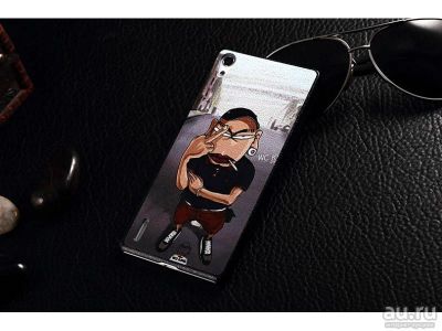 Лот: 8729695. Фото: 1. Чехол на Huawei P7 "Дерзкий парниша... Чехлы, бамперы