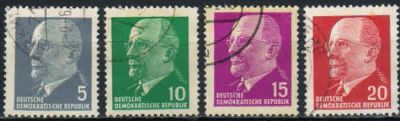Лот: 19830926. Фото: 1. 1961. ГДР. Вальтер Ульбрихт. Полная... Марки