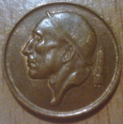Лот: 6372672. Фото: 1. монета № 262 (Бельгия). Европа