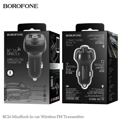 Лот: 22149985. Фото: 1. FM МОДУЛЯТОР BOROFONE BC16 BLUETOOTH. FM-модуляторы, трансмиттеры