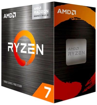 Лот: 19019832. Фото: 1. Процессор AMD AM4 Ryzen 7 5700G... Процессоры