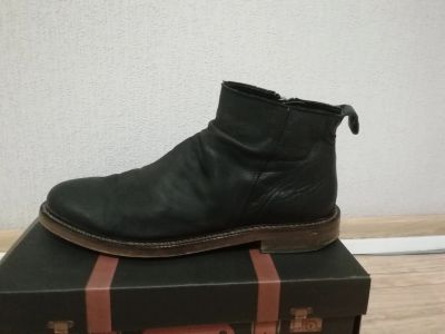 Лот: 17337431. Фото: 1. ботинки кожанные. Ботинки, полуботинки