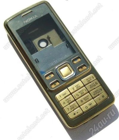 Лот: 599144. Фото: 1. Корпус Nokia 6300 Gold + Клавиатура... Корпуса, клавиатуры, кнопки