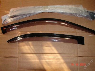 Лот: 857714. Фото: 1. ветровики (дефлекторы) окон honda... Кузов
