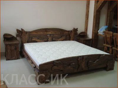 Лот: 6767090. Фото: 1. кровать деревянная. Кровати