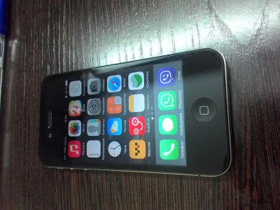 Лот: 4851770. Фото: 1. iPhone 4S 8Gb черный , Оригинал... Смартфоны