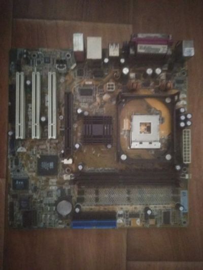 Лот: 14802443. Фото: 1. Материнская плата asus p4sp-mx. Материнские платы