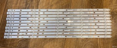 Лот: 17911123. Фото: 1. комплект подсветки ,led55d05a-zc29ag-02... Запчасти для телевизоров, видеотехники, аудиотехники
