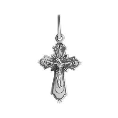 Лот: 23844608. Фото: 1. Крестик TALANT из серебра. Другое (ювелирные изделия, бижутерия, часы)