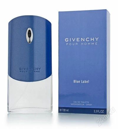 Лот: 2368451. Фото: 1. Givenchy "Pour Homme Blue Label... Мужская парфюмерия