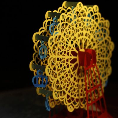 Лот: 4465441. Фото: 1. Оригинальный подарок 3d открытка... Открытки, конверты