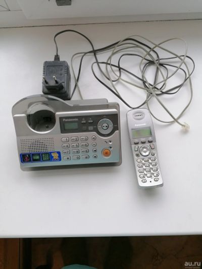 Лот: 18236737. Фото: 1. Телефон беспроводной "Panasonic... DECT и радиотелефоны