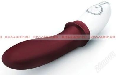 Лот: 1707080. Фото: 1. Анальный бордовый вибратор "Lelo... Игрушки