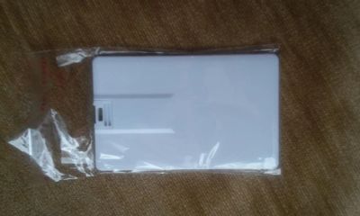 Лот: 7255185. Фото: 1. флешка-визитка под печать. USB-флеш карты
