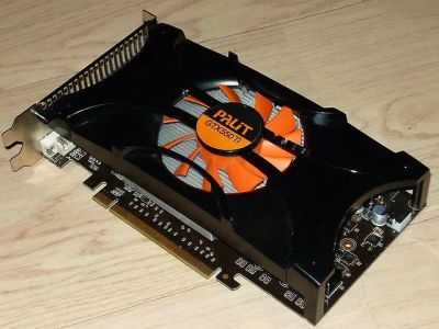 Лот: 9550497. Фото: 1. Palit GTX550 ti. Видеокарты