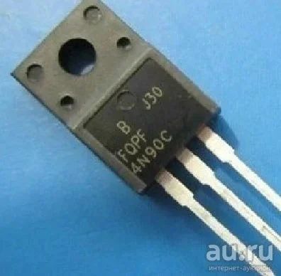 Лот: 16510538. Фото: 1. FQPF4N90C TO-220 4N90C 4N90 mosfet... Транзисторы
