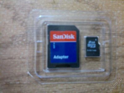 Лот: 1063485. Фото: 1. карта памяти micro SD (адаптер... Карты памяти