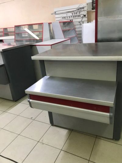 Лот: 15569753. Фото: 1. Стол кассовый-прилавок Айсберг... Торговое