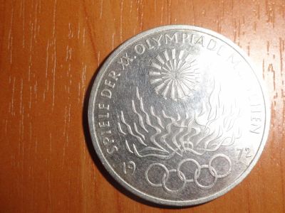 Лот: 7050848. Фото: 1. 10 марок 1972 г ,Олимпиада ФРГ-Мюнхен... Германия и Австрия