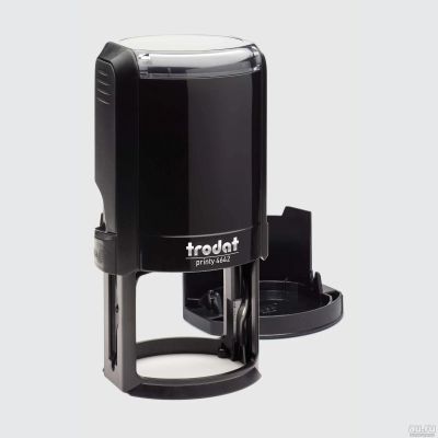 Лот: 14020129. Фото: 1. Trodat 4642 (d 42 мм) цвет черный... Печати, штампы, оснастки