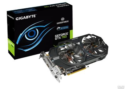 Лот: 12987556. Фото: 1. Игровая видеокарта Gigabyte nVidia... Видеокарты