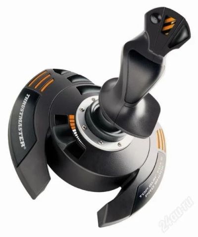 Лот: 1719838. Фото: 1. джойстик. thrustmaster top gun... Рули, джойстики