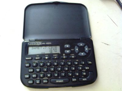 Лот: 4743111. Фото: 1. Citizen Electronic Organizer Электронный... Другое (канцелярские и офисные товары)