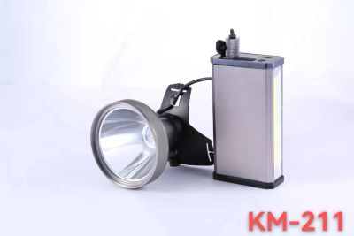 Лот: 19175684. Фото: 1. Фонарь шахтерский KMS KM-211... Фонарики