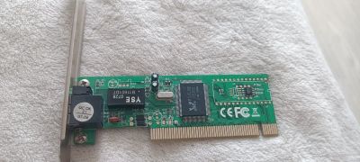 Лот: 25272296. Фото: 1. Сетевая карта PCI Acorp 100mb... Сетевые карты
