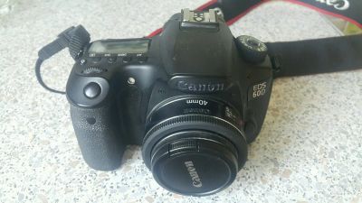 Лот: 12709620. Фото: 1. Canon 60d + canon 40 mm 2.8. Цифровые зеркальные