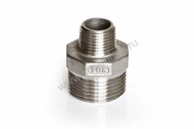 Лот: 20569944. Фото: 1. Ниппель 1 1/2" DN40 на 3/4" DN20... Фитинги, подводка