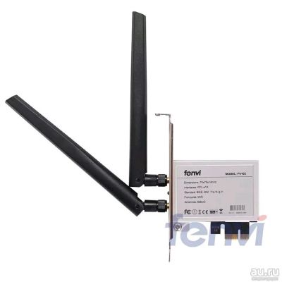 Лот: 13056064. Фото: 1. Wifi сетевая карта с Bluetooth... WiFi, Bluetooth адаптеры